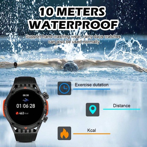 Smart Watch,Wireless Call, Waterproof,Compass,Fitness Tracker for Android & iOS - Picture 2 of 55