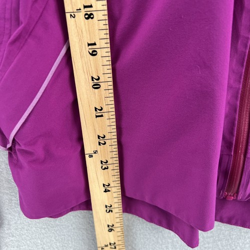 Lululemon Gather And Sprint Jacket Ultra Violet Lightweight Hooded Pockets 8 - Picture 9 of 10