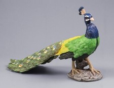 Green Peafowl Bird 5 Inch Animal Toy PVC Action Figure Doll Kids Toys Party Gift