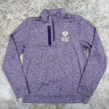 Cutter & Buck Kentucky Derby Sweater mens small 1/4 zip pullover dry tech preppy