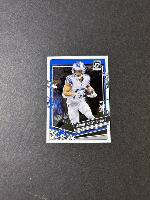 2023 Panini Donruss Optic Amon-Ra St. Brown Card #59 - Detroit Lions