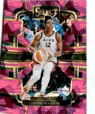 2024 Panini Select WNBA #94 Chelsea Gray Pink Cracked Ice Prizm Las Vegas Aces