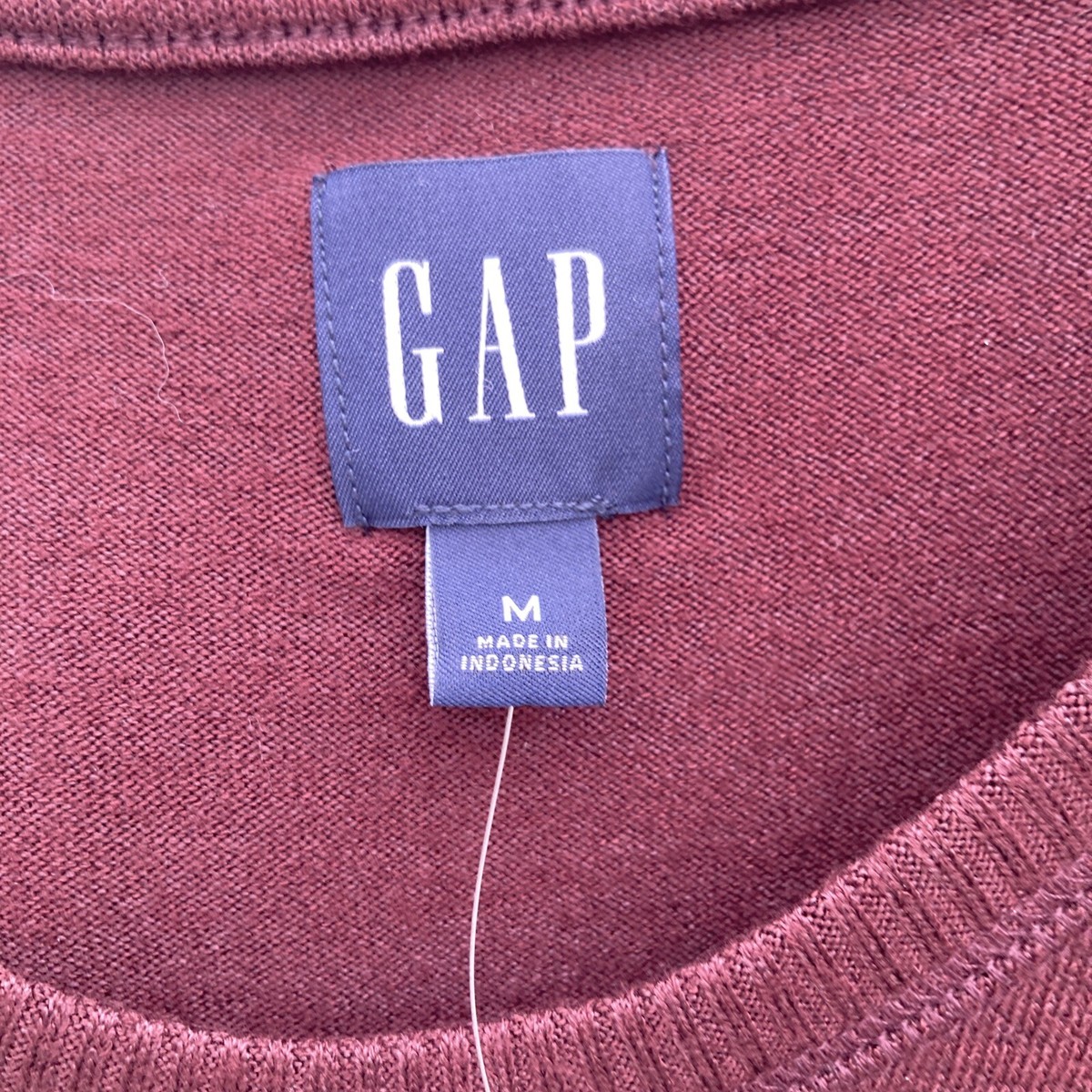 GAP Long Sleeve Burgundy Dress M( photo shows more red then brown ) | eBay
