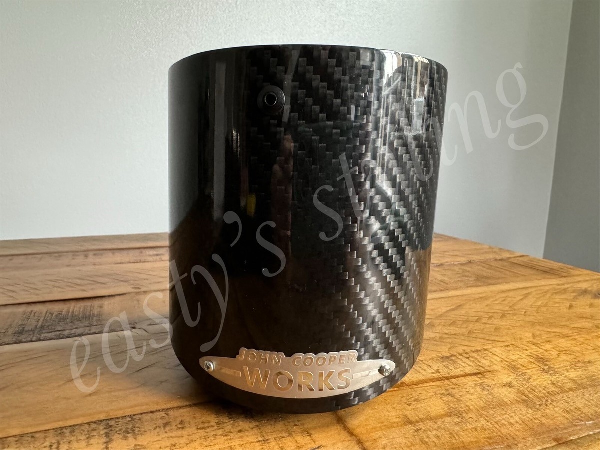85mm MINI JCW CARBON EXHAUST TIP F54 F55 F56 F57 F60 R55 R59 