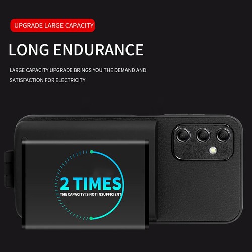 Custodia caricabatterie per Samsung Galaxy A24 4G/A25 power bank cover ricarica - Foto 14 di 22