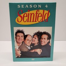 Seinfeld: Season 4 (DVD, 1992) Great Condition 4 Disc Set TV SitCom Comedy 