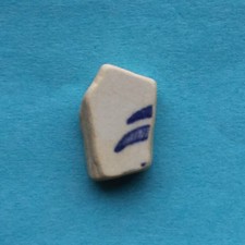 Sea Pottery Shard USA Eastern Shore Maryland Chesapeake Bay UD51