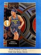 2024 #152 Erica Wheeler Panini WNBA Select Basketball Premier Base Fever