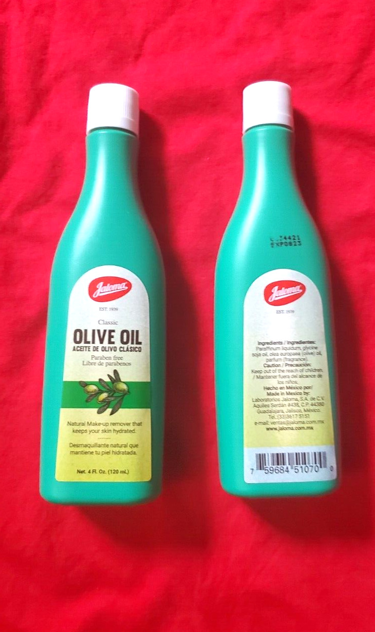 2 PACK JALOMA SWEET OIL W/ OLIVE OIL/4 OZ EACH/JALOMA ACEITE DE OLIVA