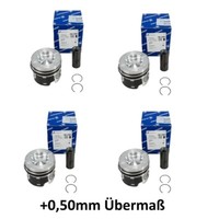 Kolben Set +0,50Mm Kolbenschmidt FüR Vw T5 2.0 Bitdi Cfc 40558620
