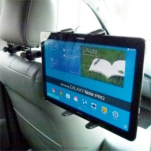 Arkon Central Car Headrest Mount Holder for Samsung Galaxy Note Pro - Picture 4 of 5