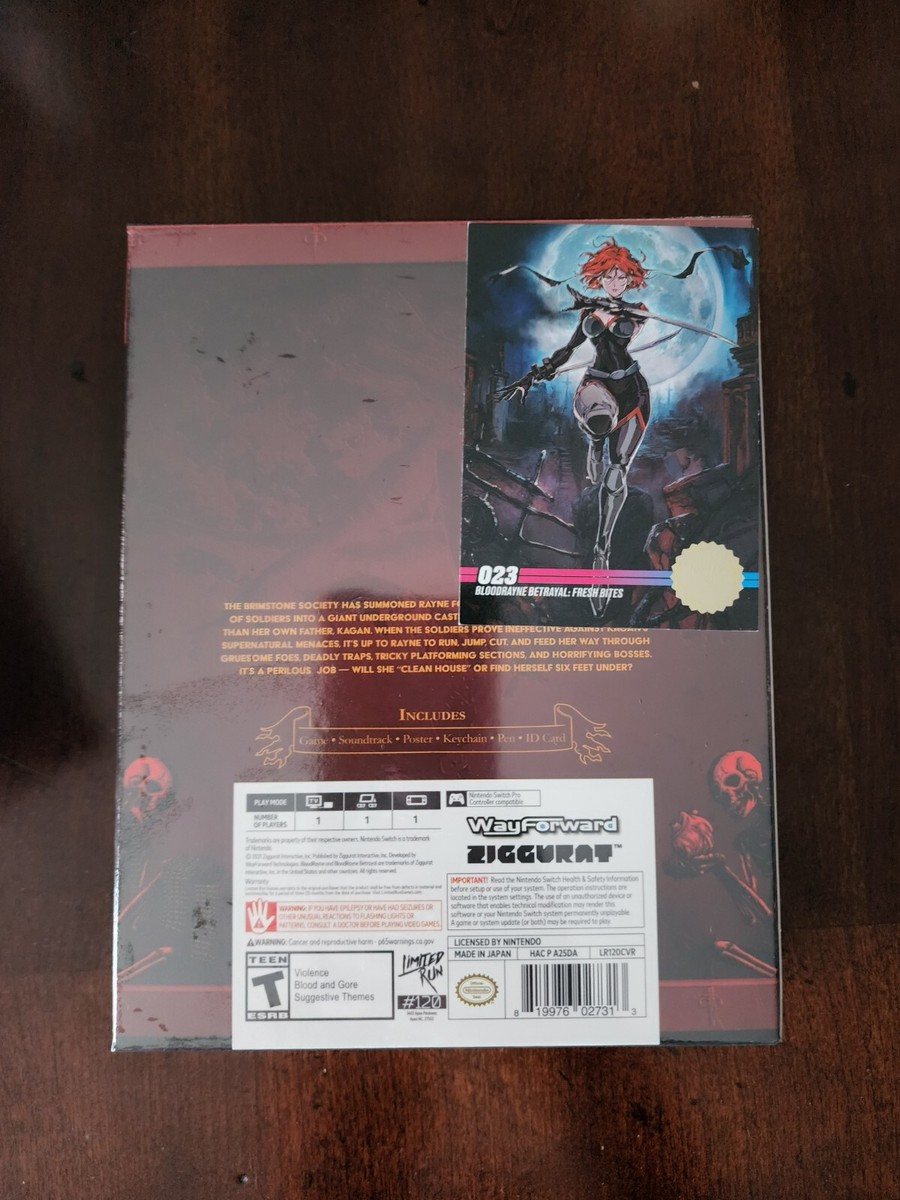 BloodRayne Betrayal: Fresh Bites (Nintendo Switch - Limited Run