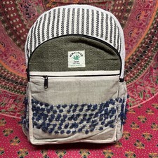 Plecak z konopi i bawełny, idealny do szkoły, sportu, rekreacji, uniwersytetu .....