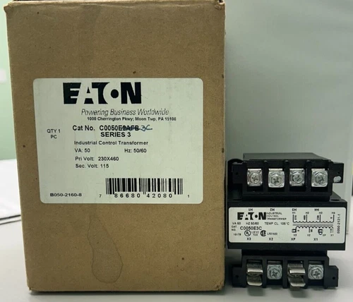 Eaton C0050E3C Industrial Control Transformer