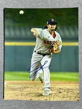 BOSTON RED SOX- CONNOR SEABOLD AUTOGRAPH 8x10 ACTION PHOTO SIGNED AUTO #1