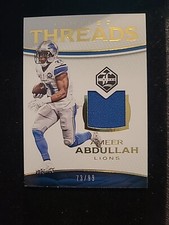 2016 Limited Threads #34 Ameer Abdullah Jersey /99