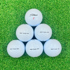 24 Titleist DT Trusoft Used Golf Balls 5A Mint Condition White Lot