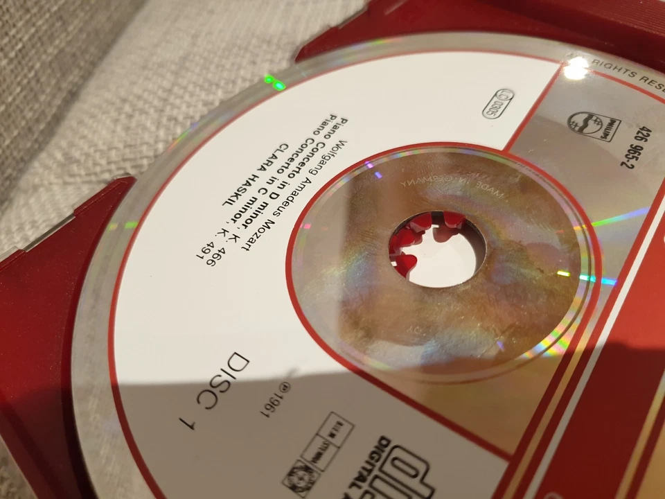 Clara Haskil / Chopin Mozart Schumann Falla / 4er Philips Classics CD Box / 1990 - Bild 3 von 4