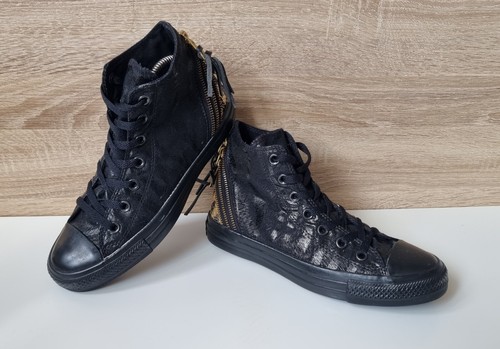 Zapatillas Converse Chucks All Star Hi Triple ZIP 544859C talla 5,5 = 38 NUEVAS - Imagen 4 de 10