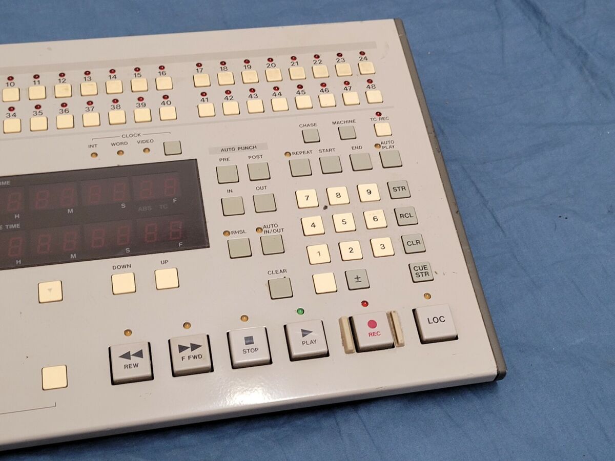 Tascam RC 848 remote control unit for Tascam DA AS IS PARTS Tascam RC 848 remote control unit for Tascam DA AS IS PARTS