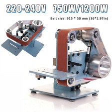 Levigatrice elettrica a nastro 36"x 2" levigatrice levigatrice legno 750/1200W