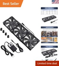 Versatile 3x120mm Cooling Fans with Variable ...