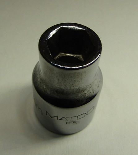 *Matco Tools* 9mm 3/8" Drive *6 Point* Shallow Chrome Socket B9M6 - Foto 5 di 8