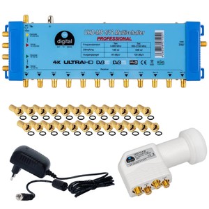 5-12-Multischalter-PMSE-12-Teilnehmer-Multiswich-SAT-Verteiler-Quattro-LNB-HD