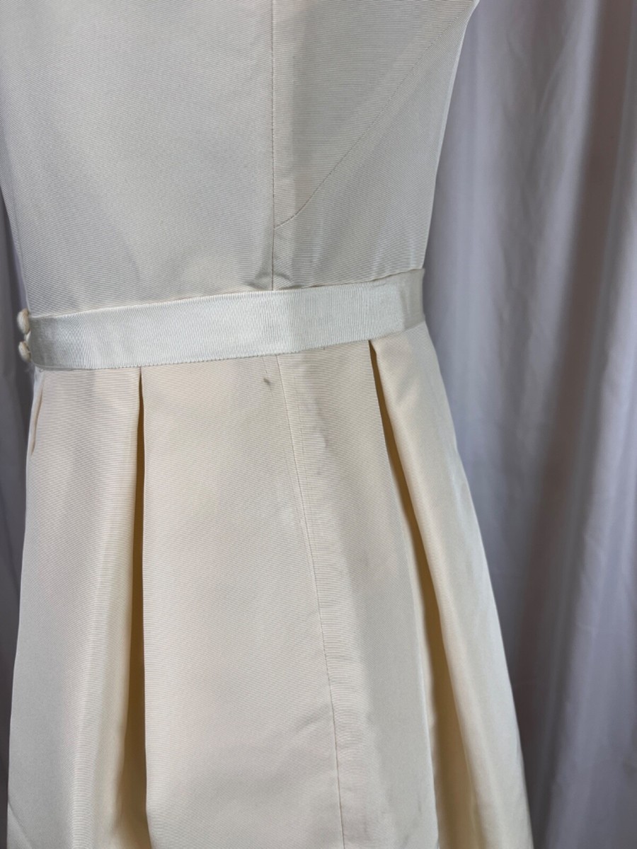 slim fit dress slacks Amsale Bridesmaid Dress Eugenia Champagne main image 1