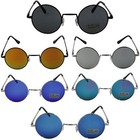 Nickelbrille Sonnenbrille Retro 4,5 cm Durchmesser verschiedene Farben