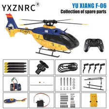 YUXIANG F06 EC135 RC Elicottero tutti i pezzi di ricambio fusoliera batteria paletta lama
