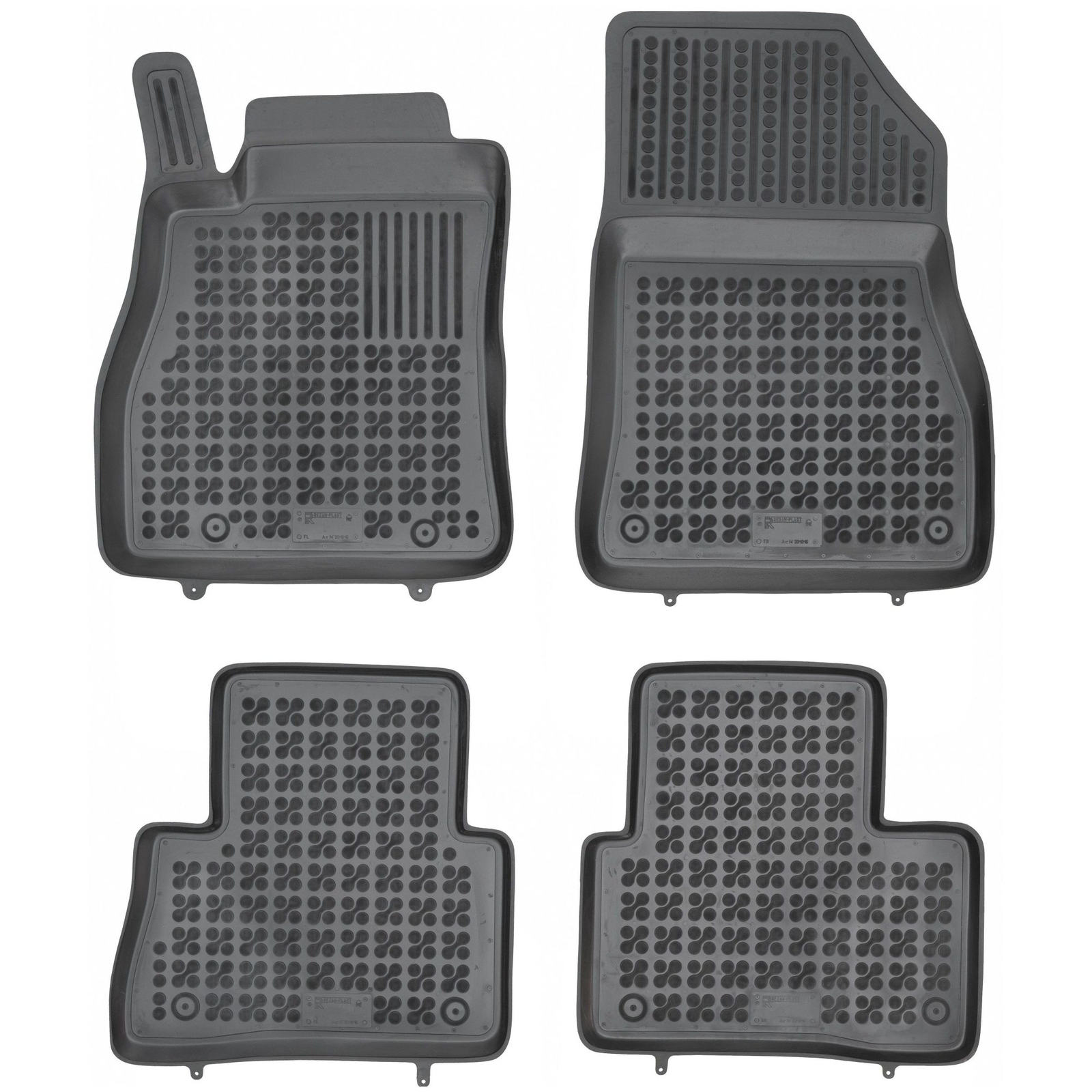 Tapis en caoutchouc pour Hyundai i20 II idéal pour météo pluvieuse