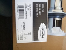 PROFLO 1-1/4 6 IN 17GA. CHROME BATHROOM SINK GRID DRAIN