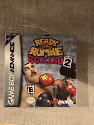 Ready 2 Rumble Boxing Round 2 (Nintendo Game Boy Advance GBA) Missing Manual
