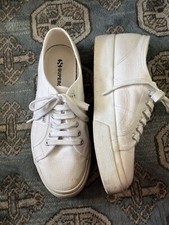 Zapatilla Clásica Superga Cotu Blanca Talla 8 Mujer O 39 EU