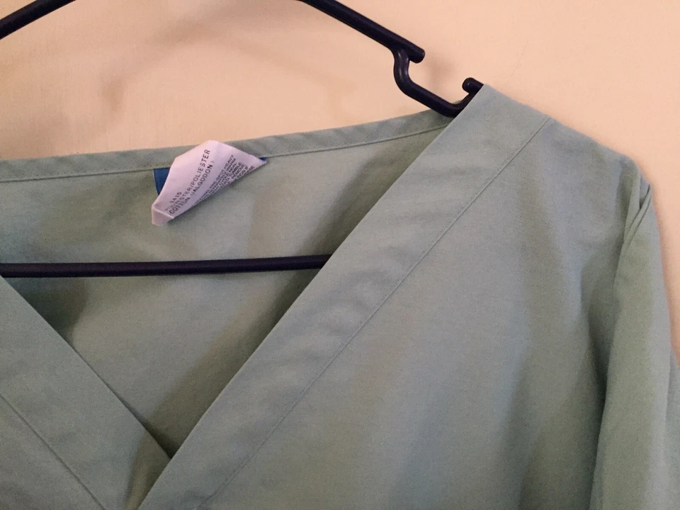 Crest Smock 4x Plus Mens Women’s Green Medical Healthcare Big And Tall 38-40 - Image 2 of 4