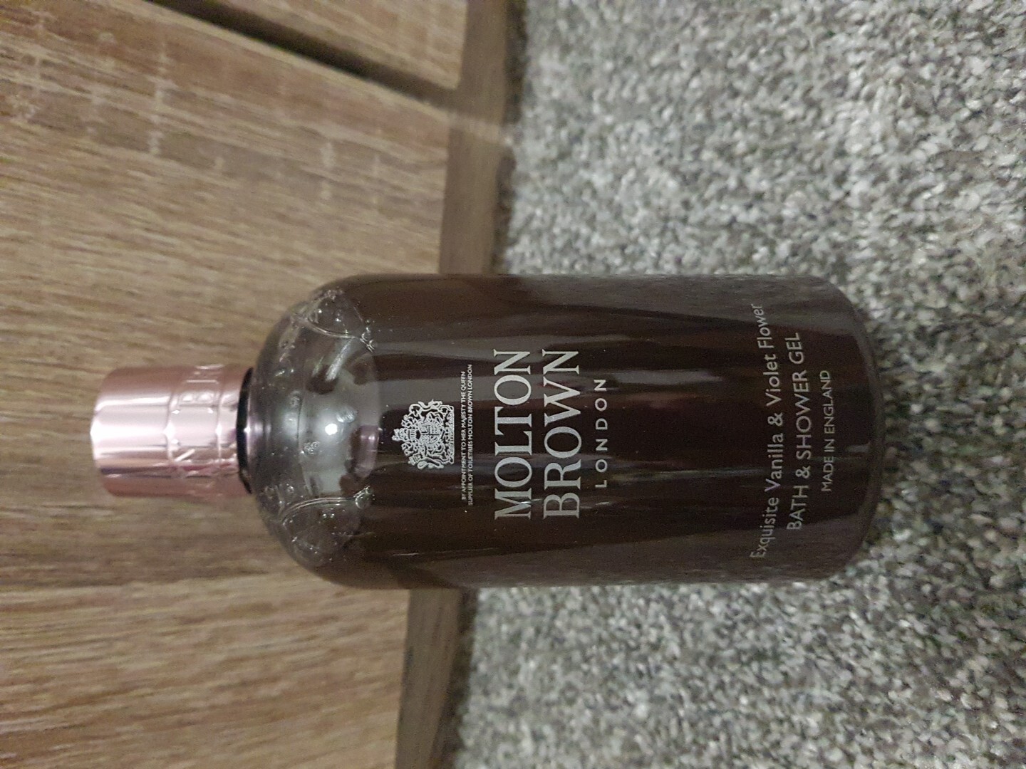 Molton Brown Vanilla & Violet Flower Bath & Shower Gel 300ml eBay