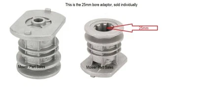 Blade Boss Adaptor 25mm Shaft only Mountfield Castel Garden Mower Honda Engine