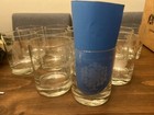 FULL SET Garrick 12 Days of Christmas Etched Old Fashioned Glasses 1975 France — photo 2