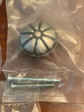 11 Brushed Silver Cabinet Furniture Door Drawer Knobs or Pulls NEW in Packaging