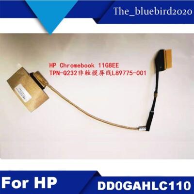 DD0GAHLC110 LCD Video Screen Cable For HP Chromebook 11 G8 EE TPN-Q232 Non- Touch - Foto 10