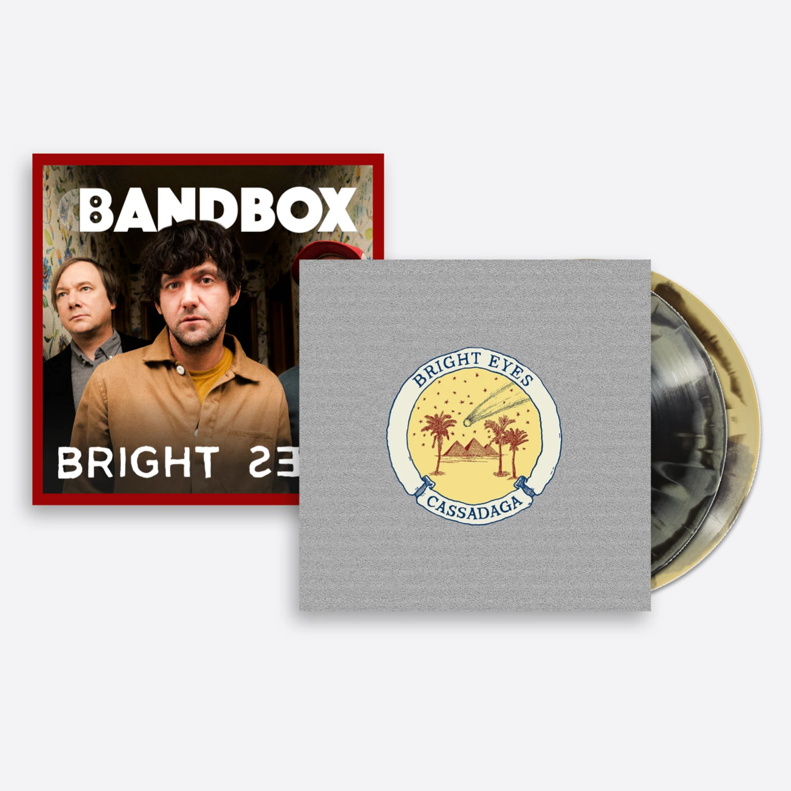 Bright Eyes - Cassadaga 2LP Vortex Yellow Vinyl - Saddle Creek 2023 Bandbox