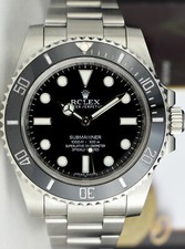 ROLEX - 40mm Stainless Steel Submariner Black Dial w/ Card 114060 - SANT BLANC 7