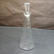 Vintage Old Charter One Pint Liquor Flask With Cork 11.75" Tall