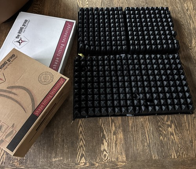 #ad 2 ROHO Mattsect Inflatable Cushions Dry Flotation Mattress Sections 20.25” x 34” $750.00