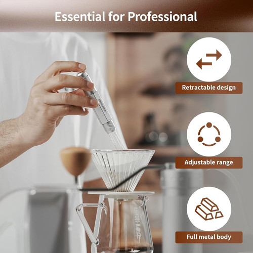 MHW-3BOMBER WDT Tool Espresso Distribution Retractable Coffee...