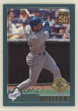 2001 Topps Home Team Advantage Devon White #632 00ah