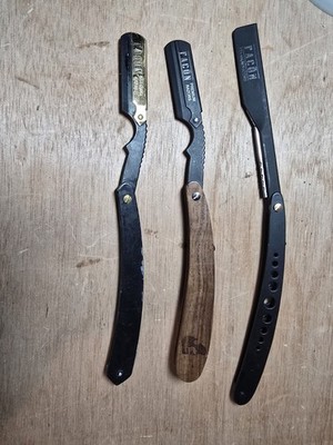 Facon Straight Razor Three Replaceable Blade
