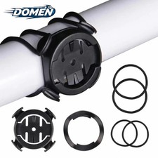 Out-front Bike Computer Mount with Adapter Bracket   Universal Clamp Holder