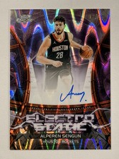 2025-26 Topps Cosmic Chrome Alperen Sengun /25 Electro Static Auto